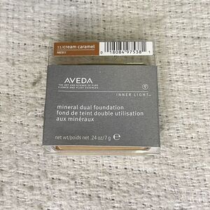 Aveda Inner Light CREAM CARAMEL 11 - Mineral Dual Foundation .24 oz Discontinued